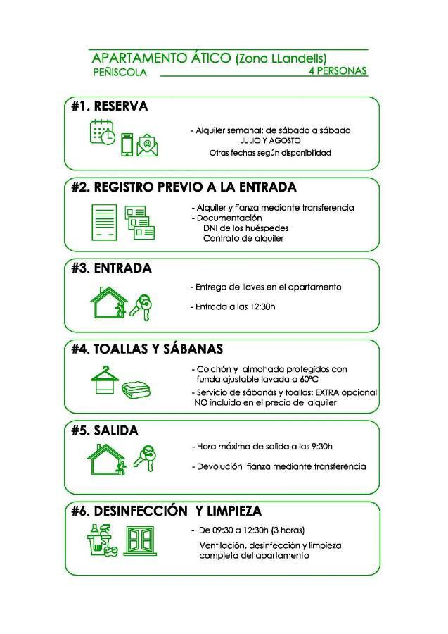 Apartamento Atico Nuevo Con Terraza Peñiscola