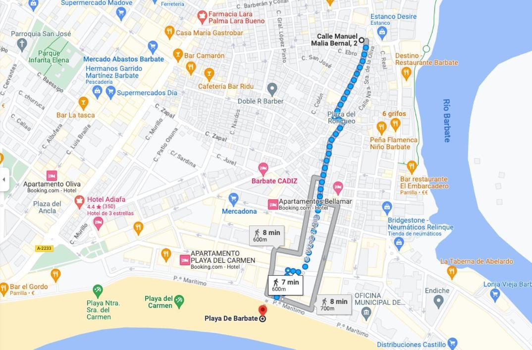 Loft Con Patio Andaluz A 5 Min De La Playa Y En El Casco Histórico Apartamento