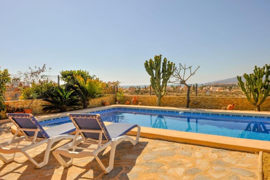 Sea View Family With Private Pool, San Juan De Terreros Villa *