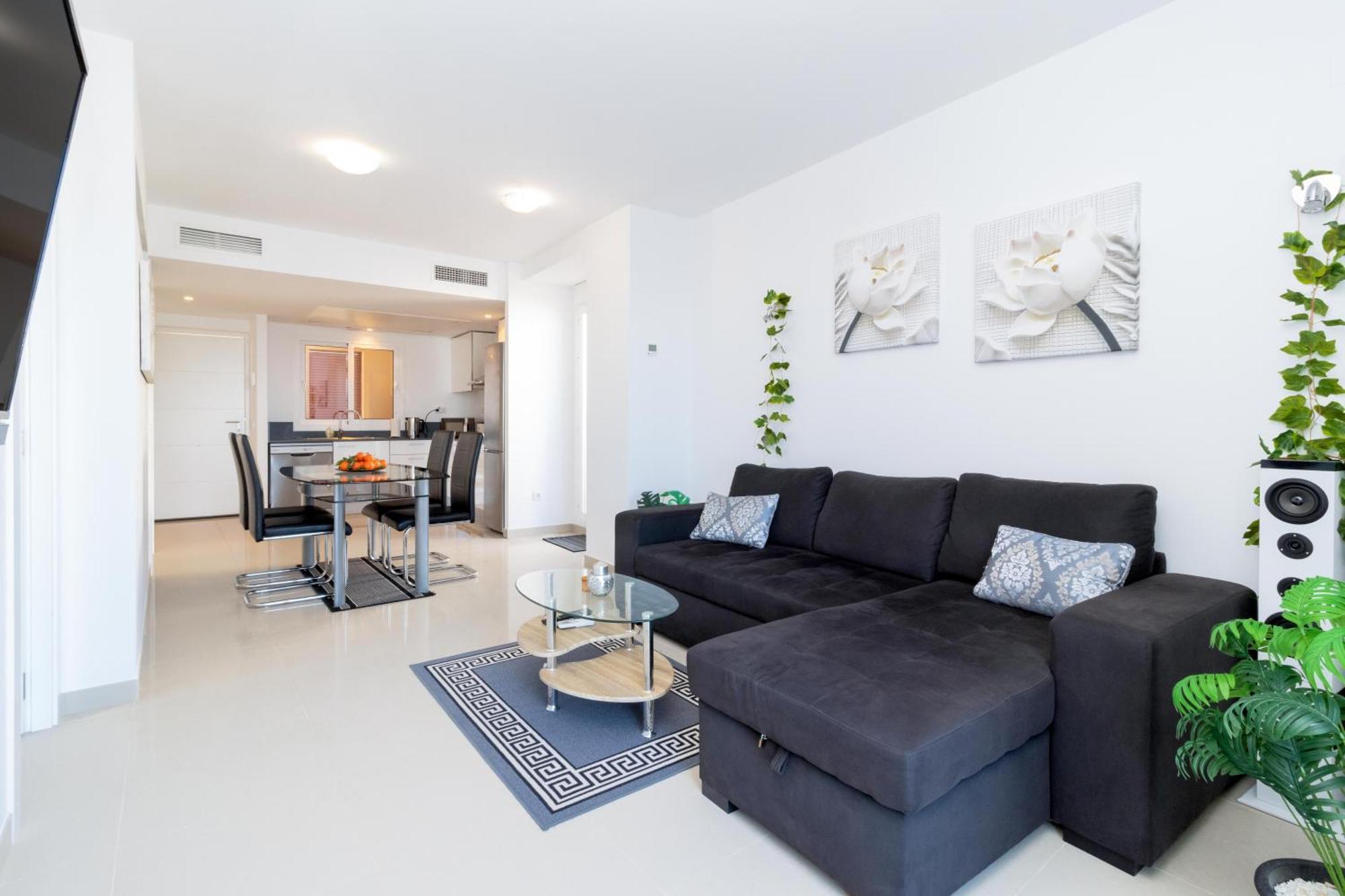 Victoria Sunny Flat With Sea And Pool View * Dehesa de Campoamor (Orihuela Costa)