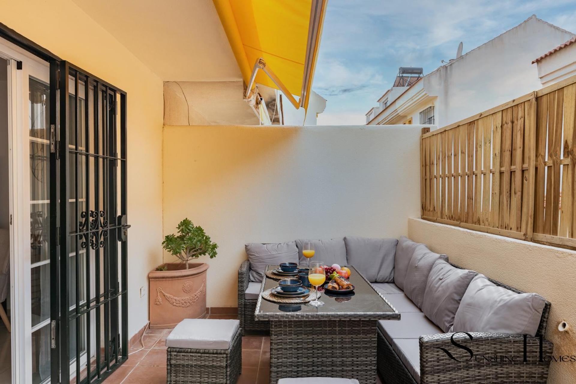Townhouse With Jacuzzi,sea Views, Swimming Pool,garage * Benalmadena