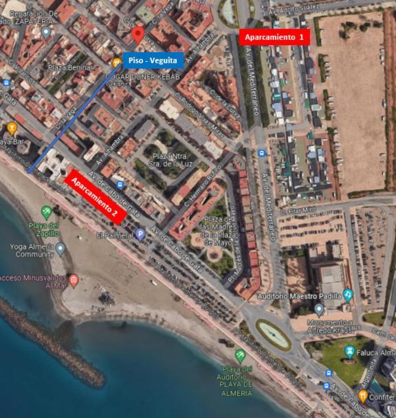 Veguita 2: Piso Renovado A 3 Min De La Playa Apartamento Almería