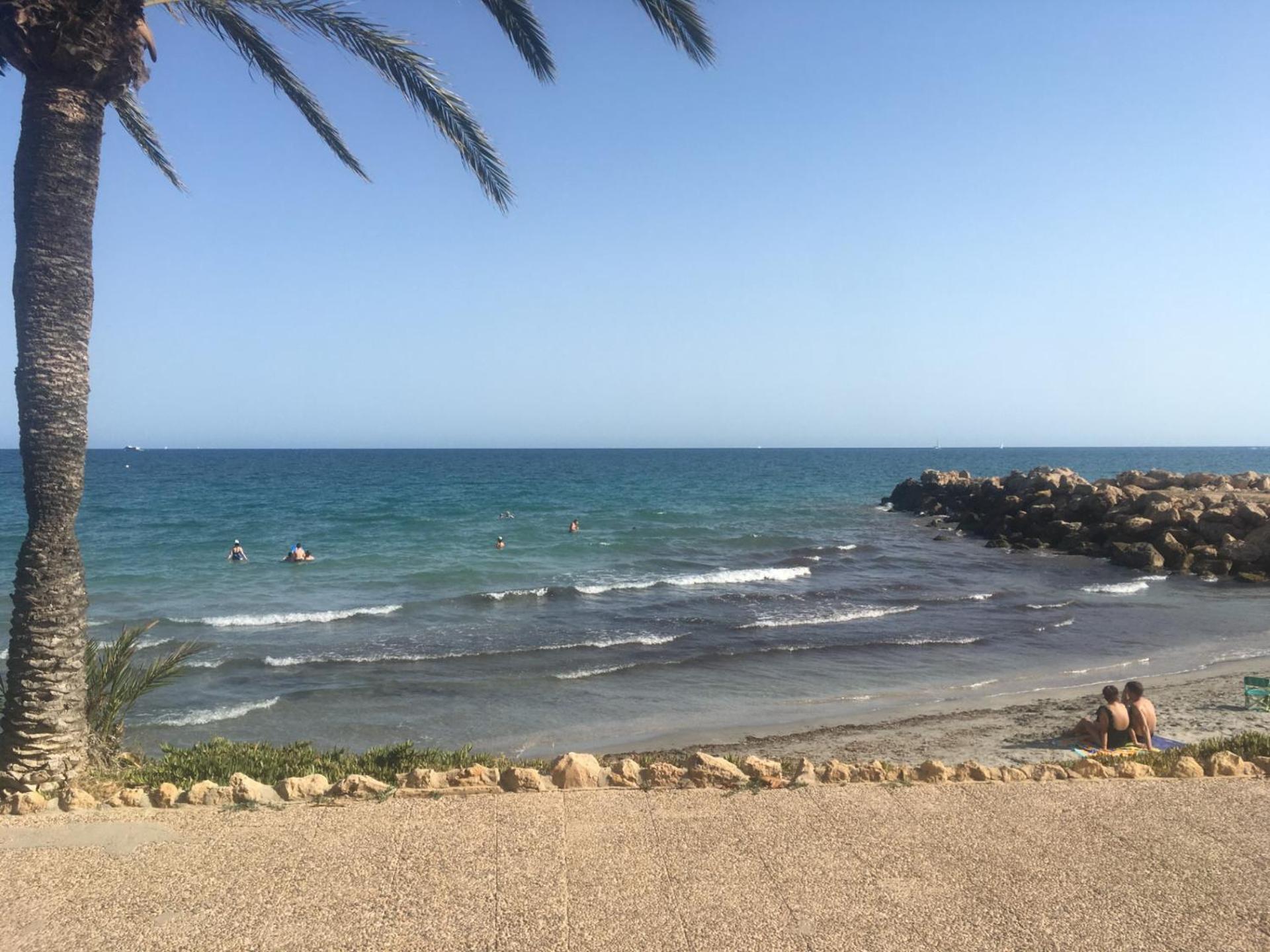 Sea View, Walking Distance! Refurbished 2 Bed, Modern. 20 Min. From Alicante Airport * Santa Pola