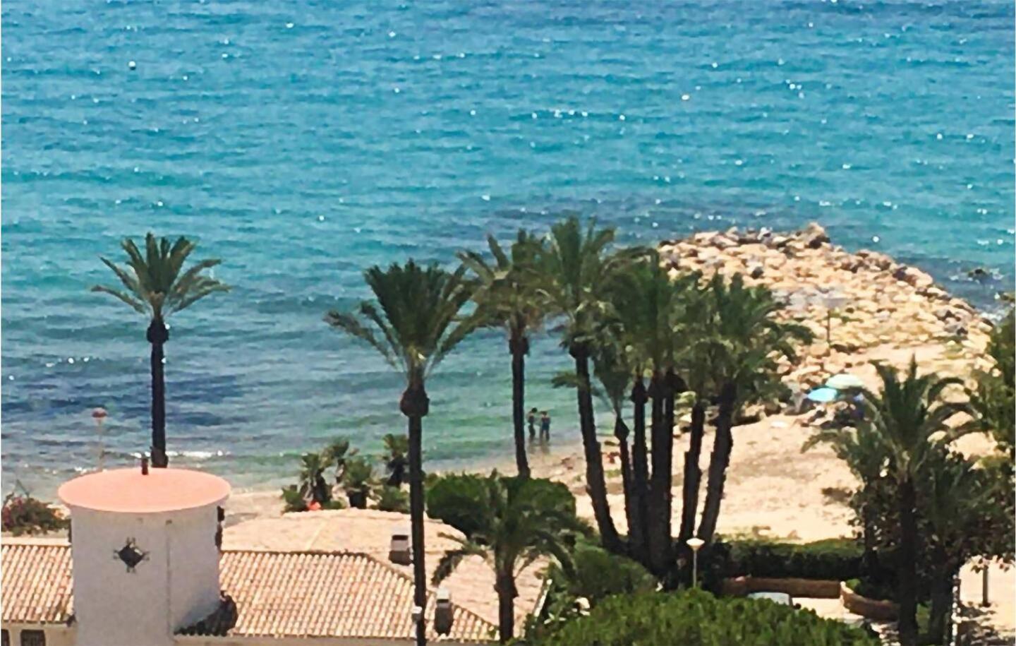Sea View, Walking Distance! Refurbished 2 Bed, Modern. 20 Min. From Alicante Airport Santa Pola