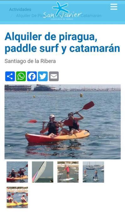 El Caprichito A 200 Metros De La Playa! Сasa de vacaciones Santiago De La Ribera