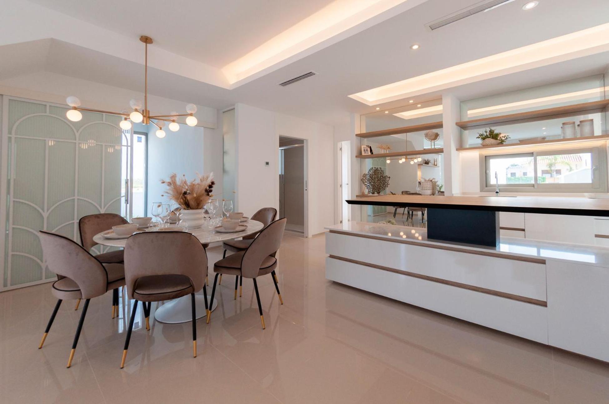 De Sol In Alcazares With 4 Bedrooms, Private Swimming Pool, Sauna And Jacuzzi. Los Alcazares