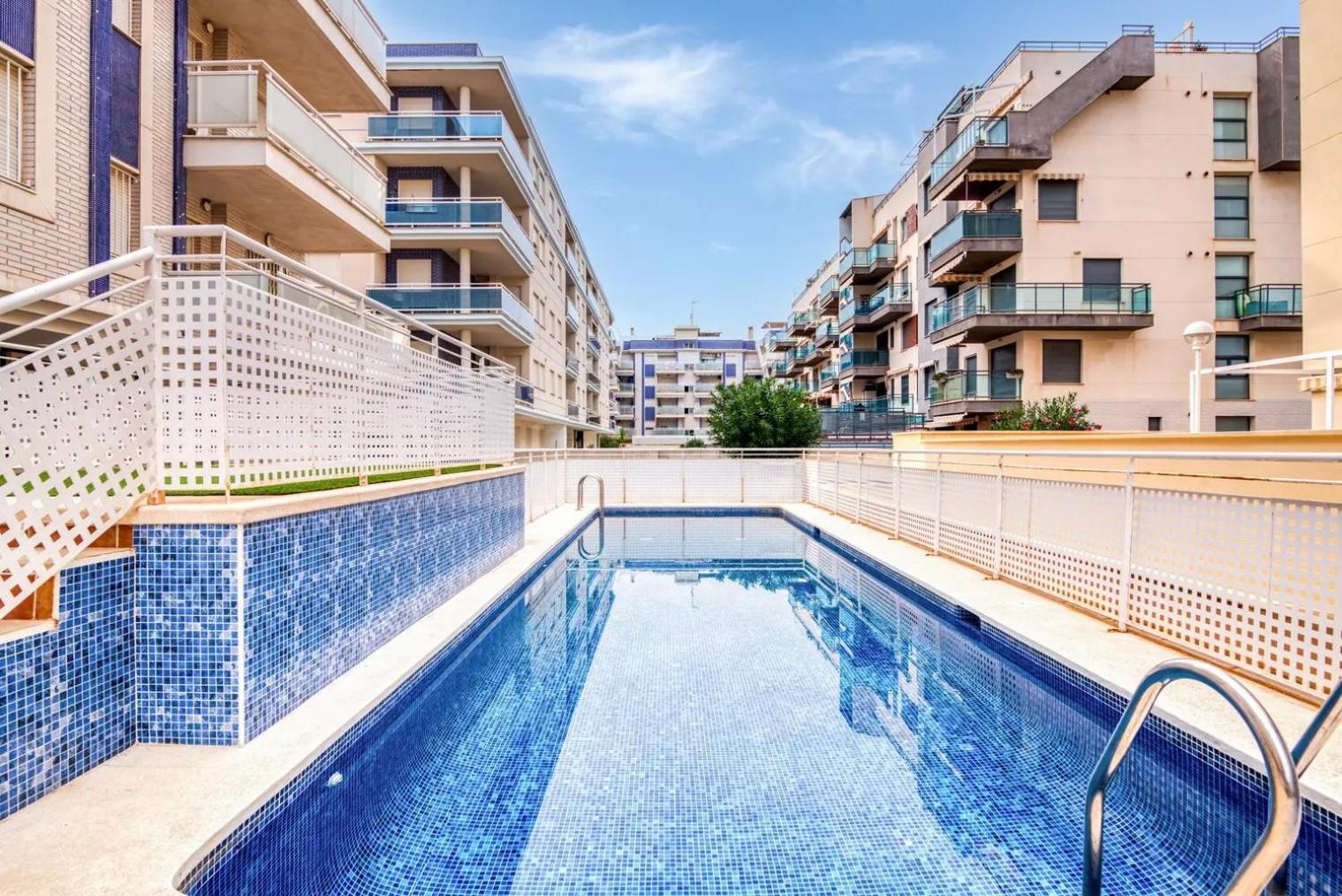 Apartamento Con Piscina Ideal Familias Chilches (Valencia)