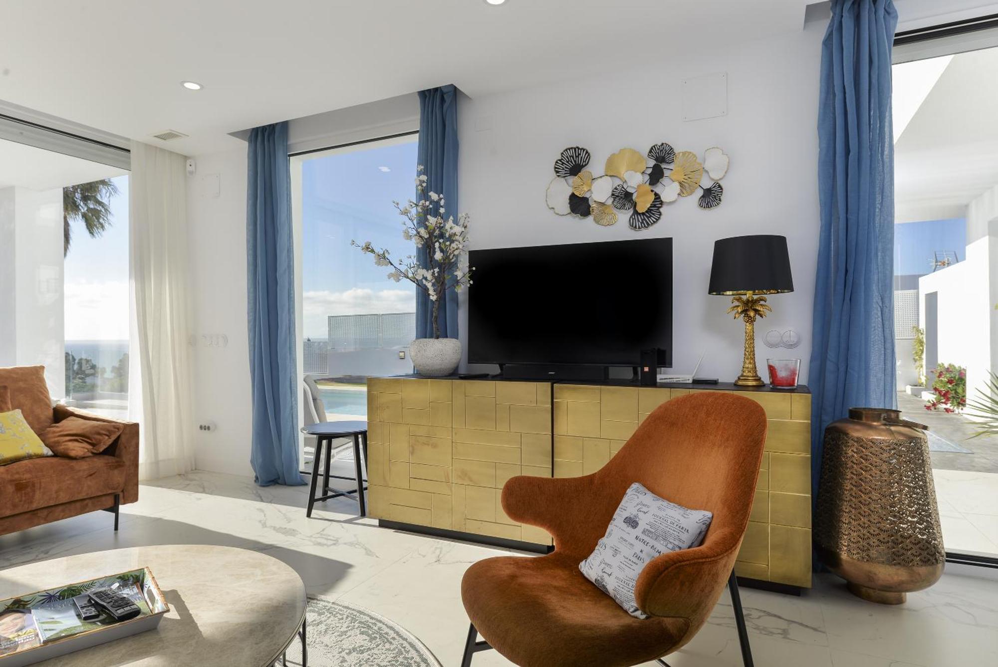 Villa Luxurious Moga Overlooking The Sea And Gibraltar San Roque (Andalucia)