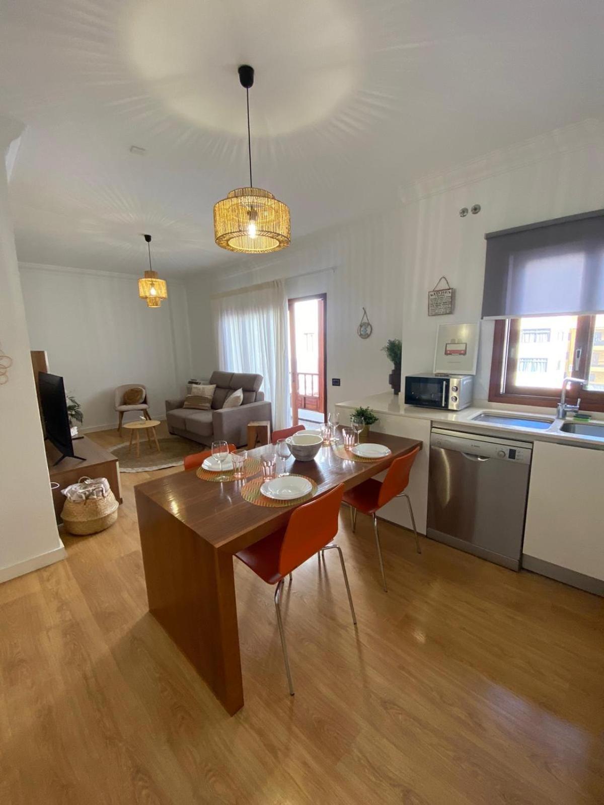 Cozy With Pool, Parking And Sea View Apartamento Candelaria