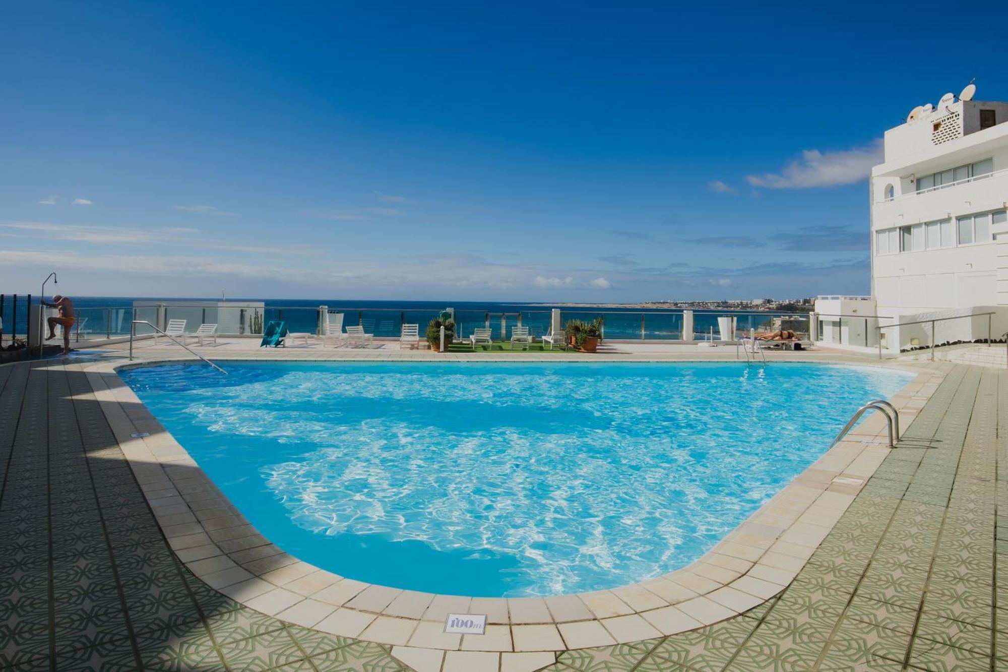 Apartamento Sobre El Mar Con Vistas A Dunas De Maspalomas San Agustín