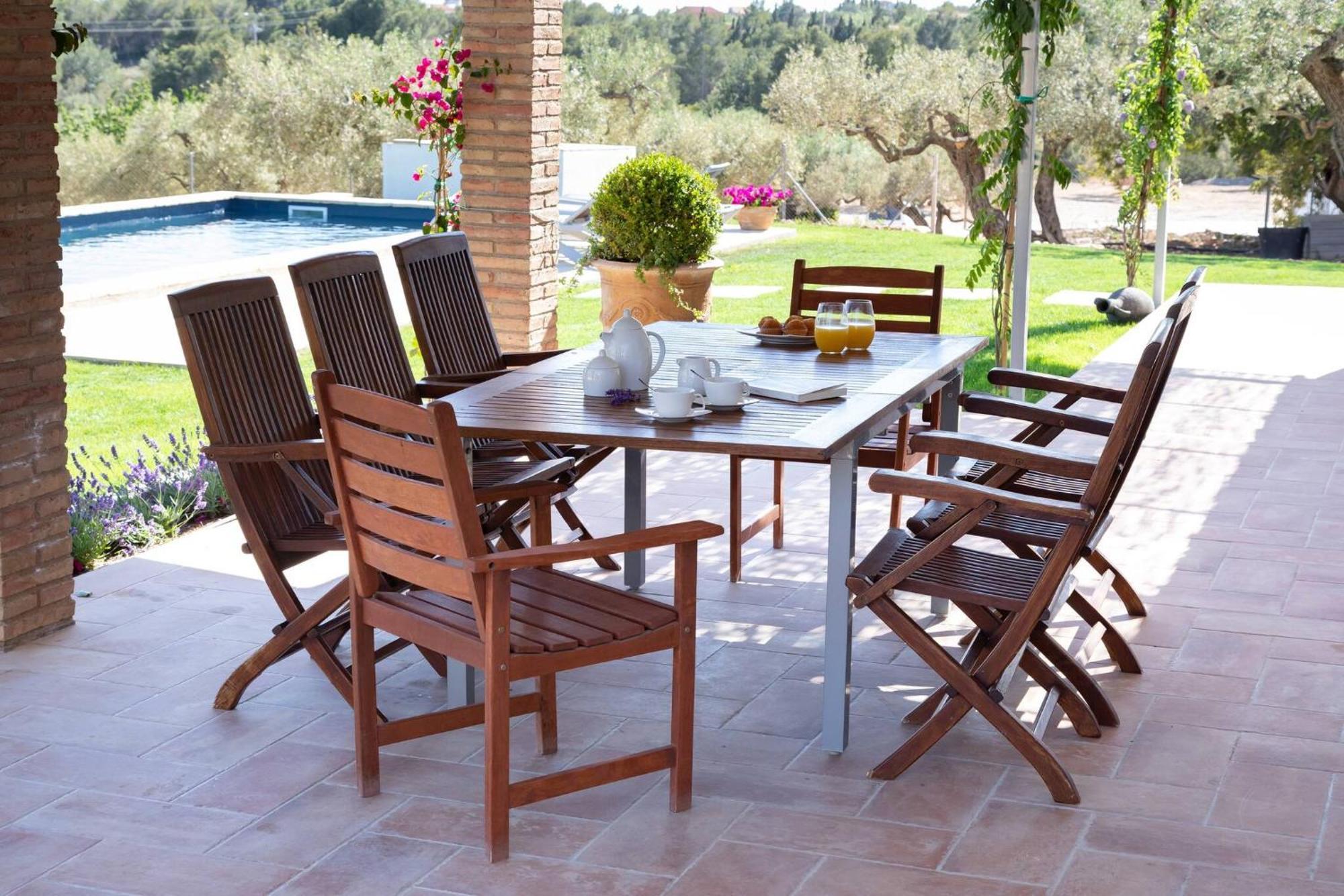 Chalet Santolina - En Con Piscina Privada, Jardín Y Barbacoa L'Ampolla