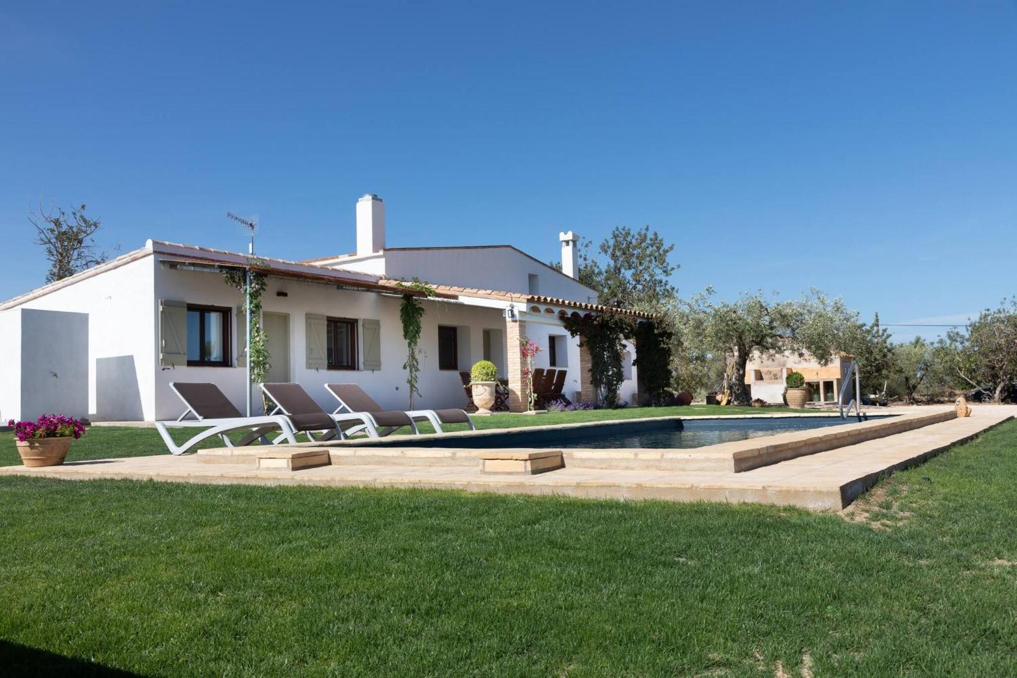 Santolina - En Con Piscina Privada, Jardín Y Barbacoa