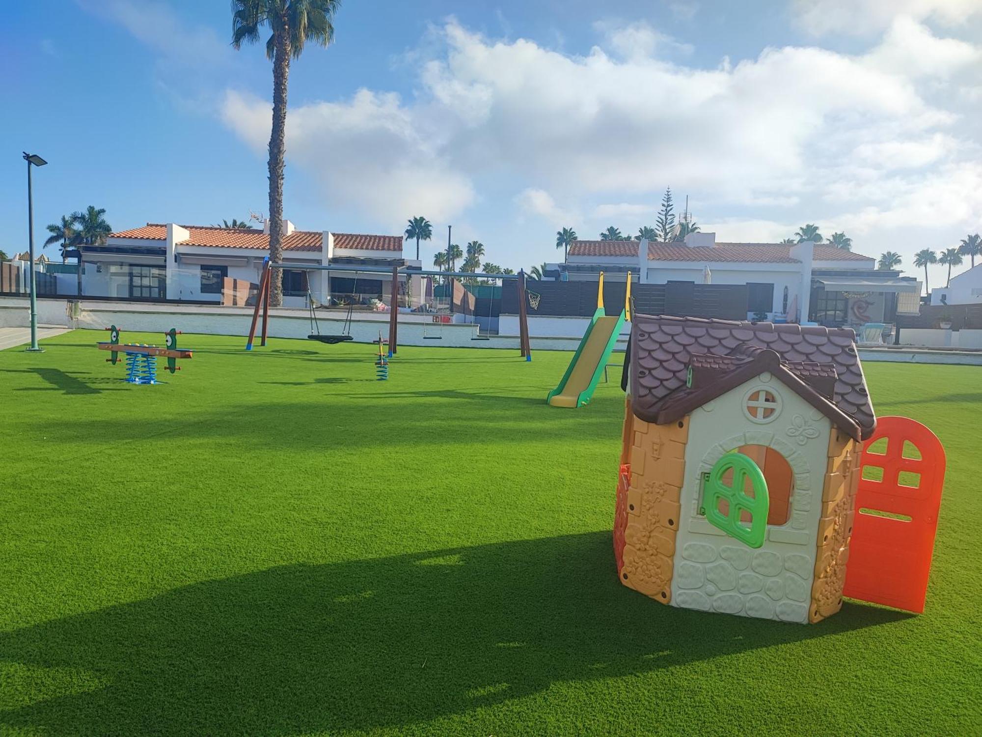 Bungalow Maspalomas Golf Con Jacuzzi, Piscina Y Jardin *