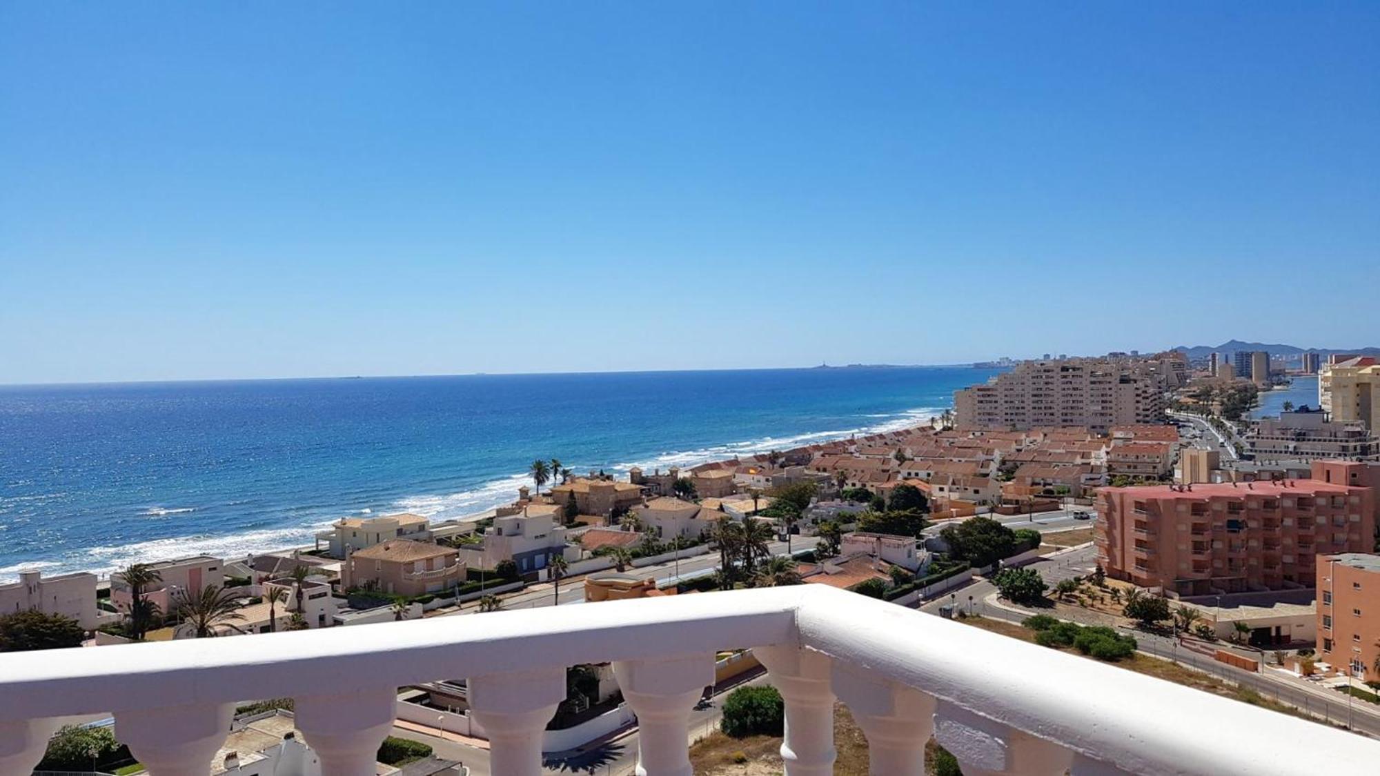 Top-floor Duplex In La Manga, 90 Sqm Solarium, 360° View Apartamento La Manga del Mar Menor