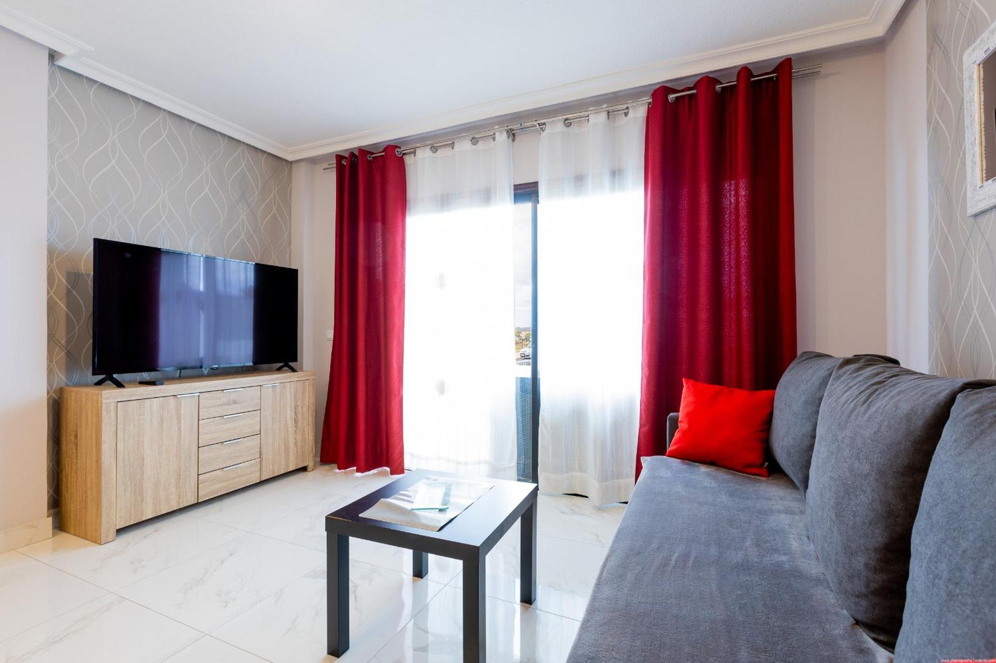 Modern In Golf Del Sur, Ac237, Tempered Pool And Ocean View Apartment San Miguel de Abona
