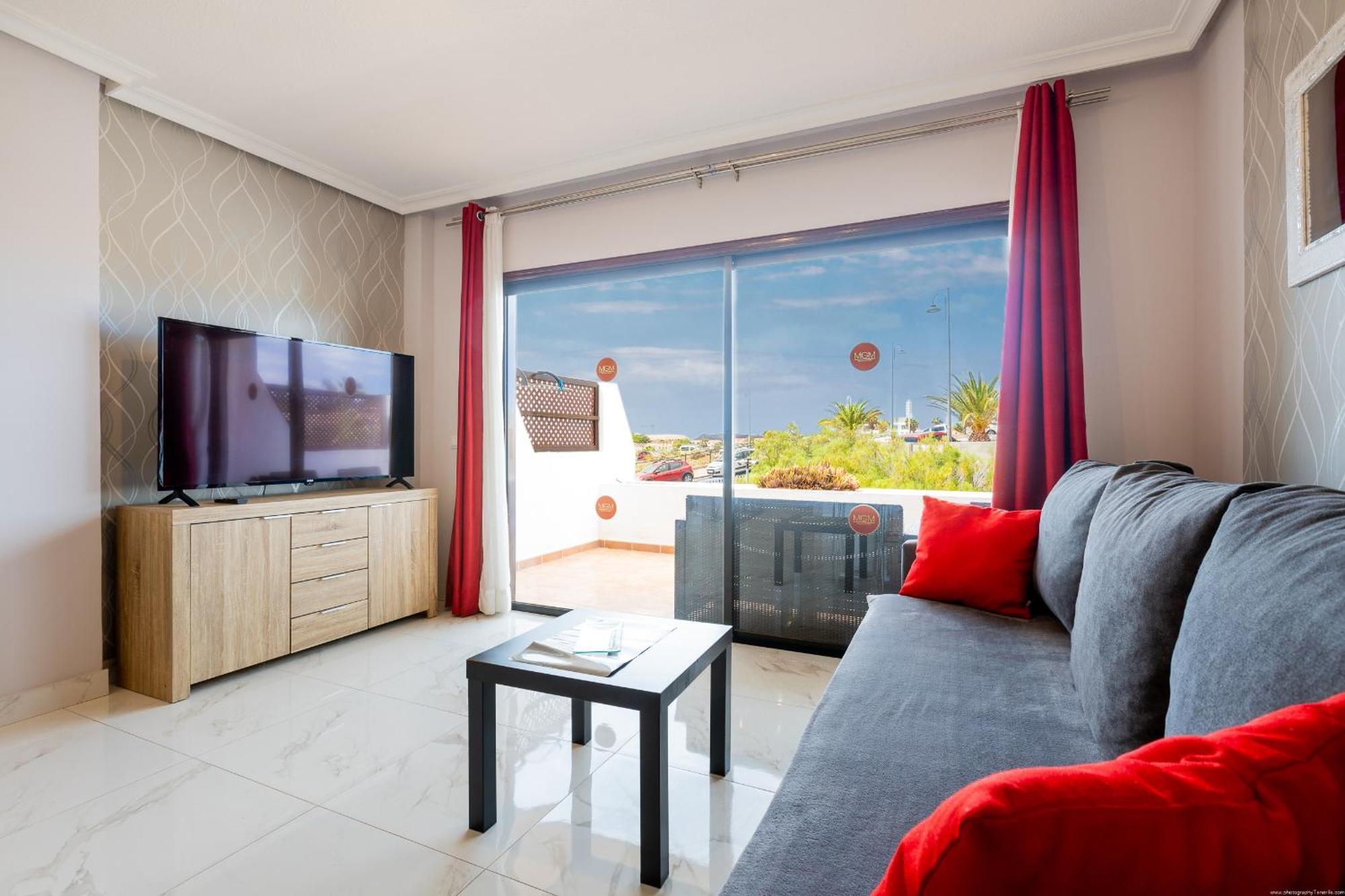 Apartment Modern In Golf Del Sur, Ac237, Tempered Pool And Ocean View *