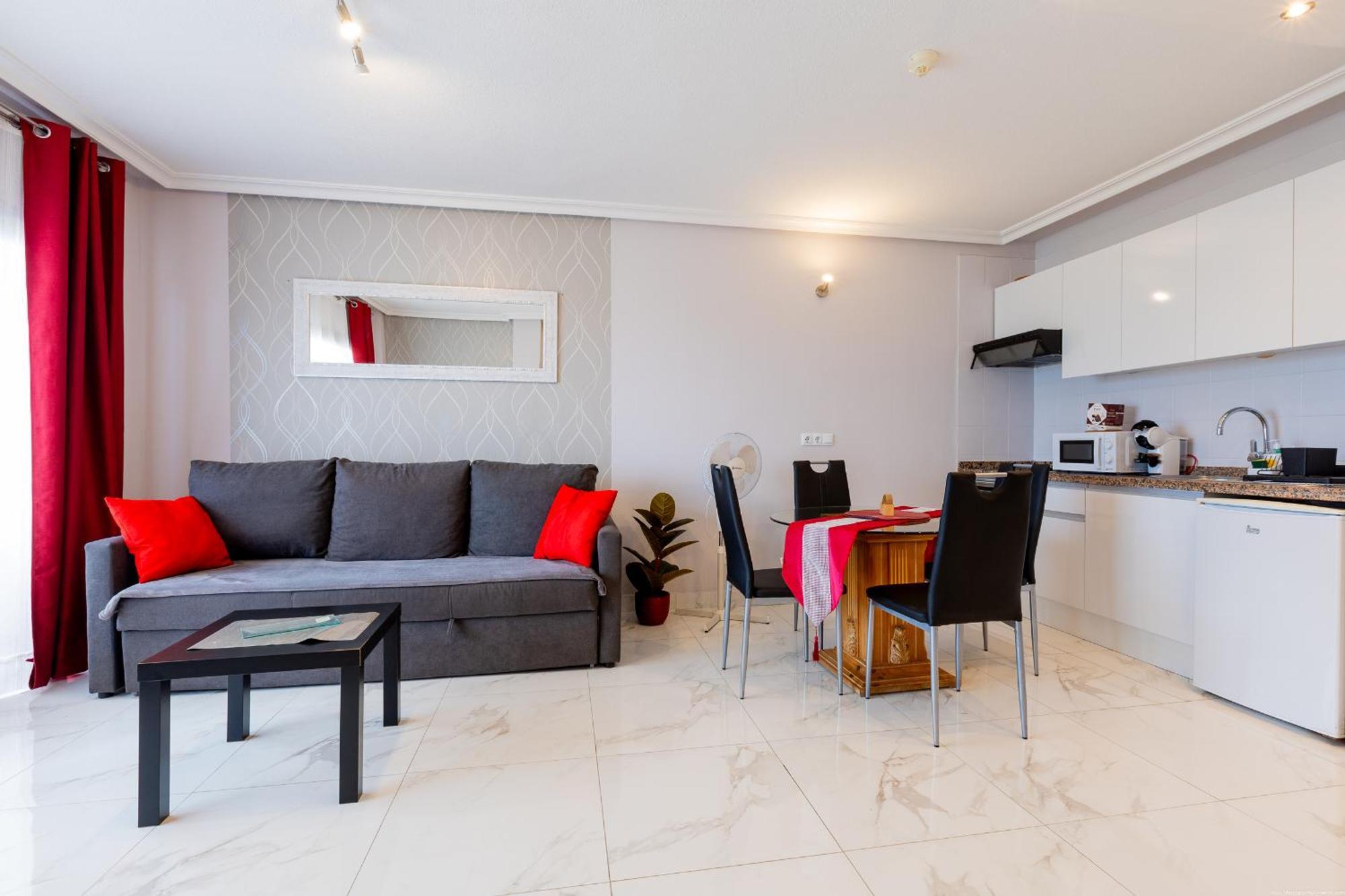 Modern In Golf Del Sur, Ac237, Tempered Pool And Ocean View Apartment San Miguel de Abona
