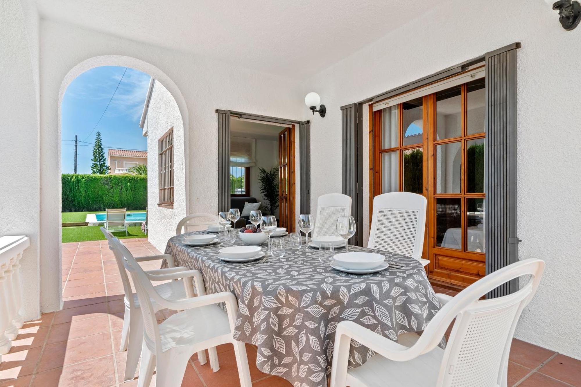 A Pie Cala Forn Con Piscina Villa *