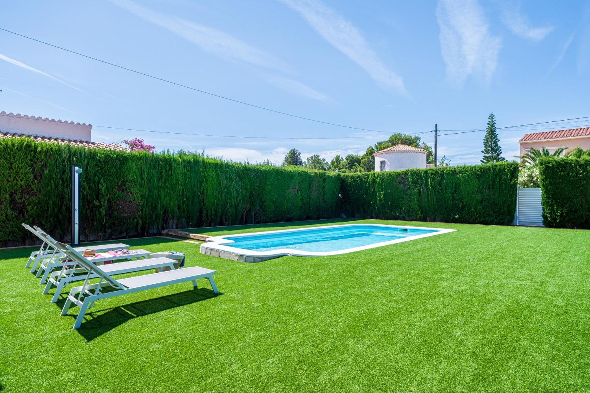 A Pie Cala Forn Con Piscina Villa *