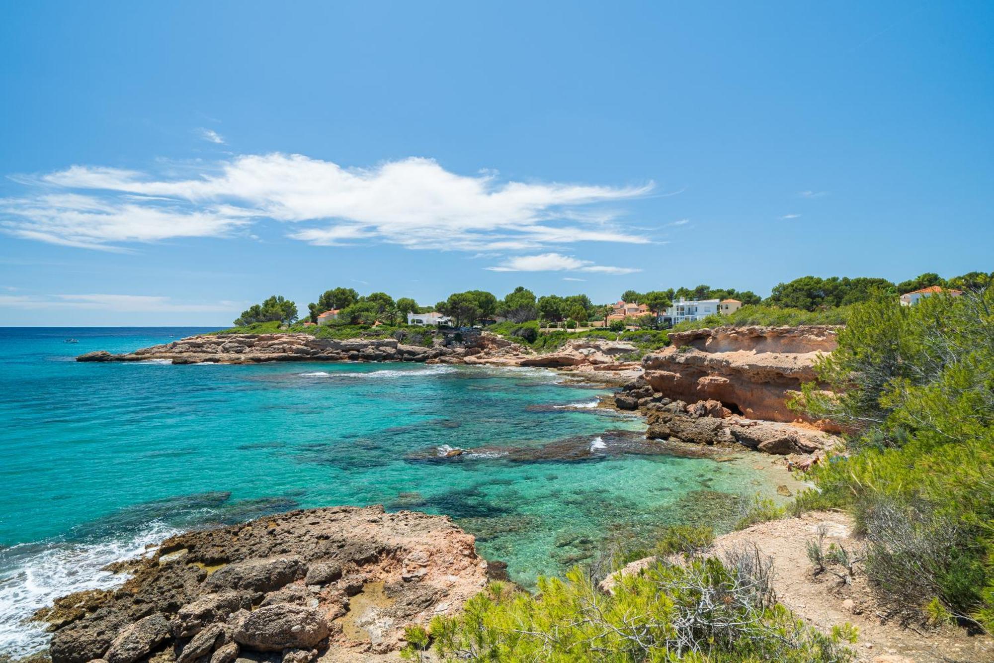 Villa A Pie Cala Forn Con Piscina *