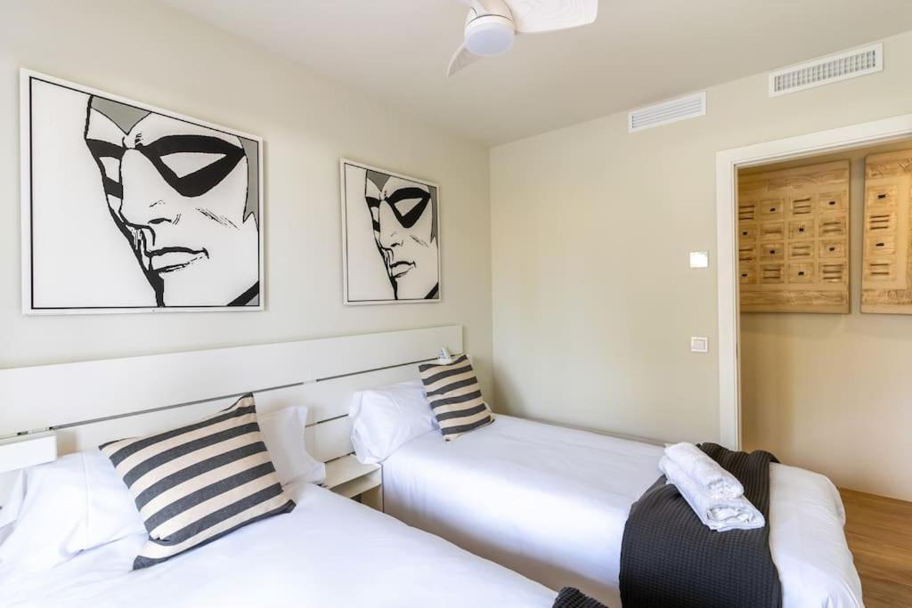 Apartamento Genoveses, 3 Hab, Garaje, Piscina, Solarium Y Wifi San José