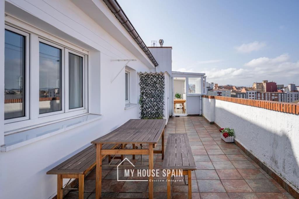 Myhousespain - Atico Con Gran Terraza En Apartment Gijon