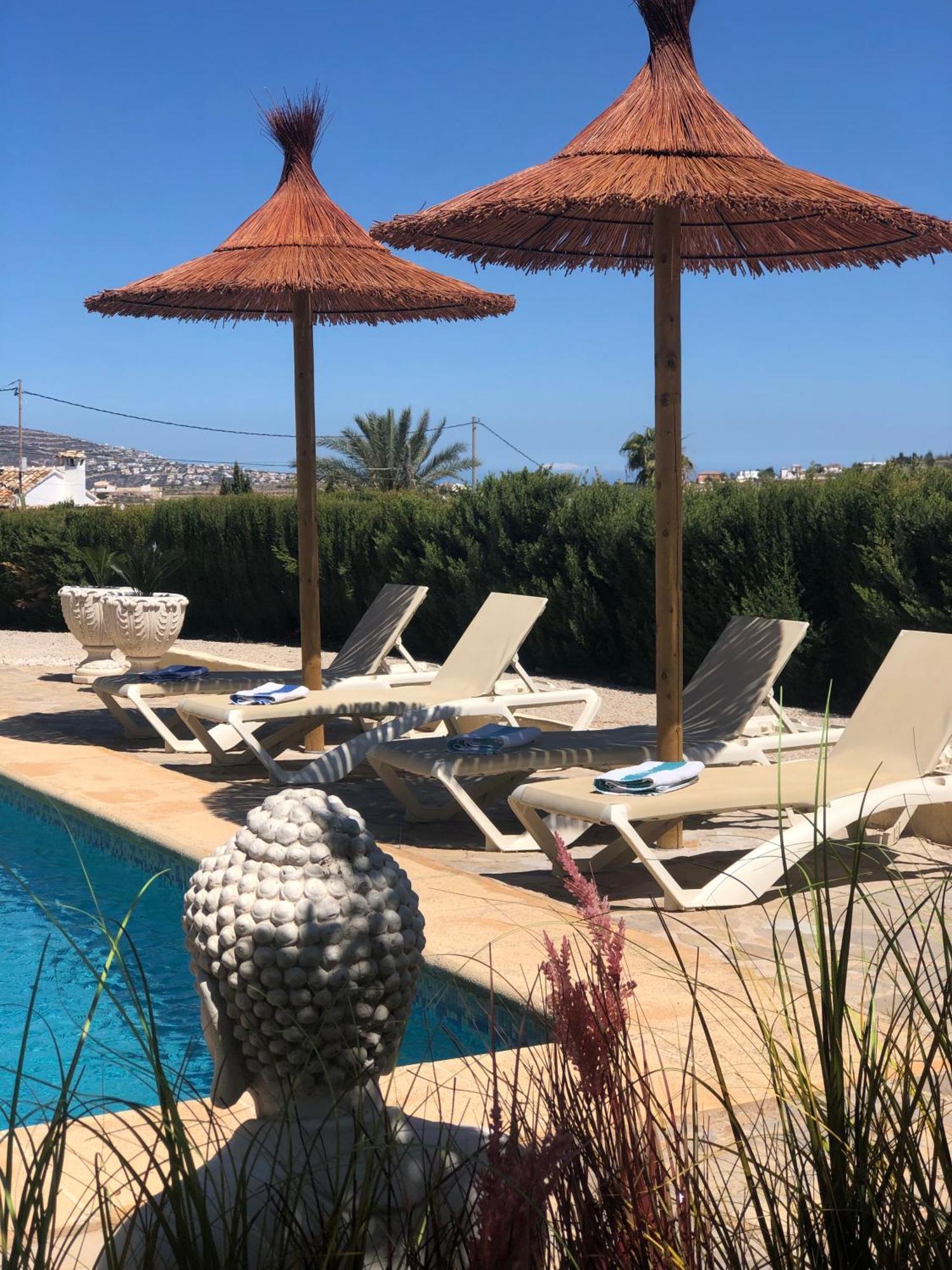Lovely 'solana' With Big Garden, Pool Apartment Teulada