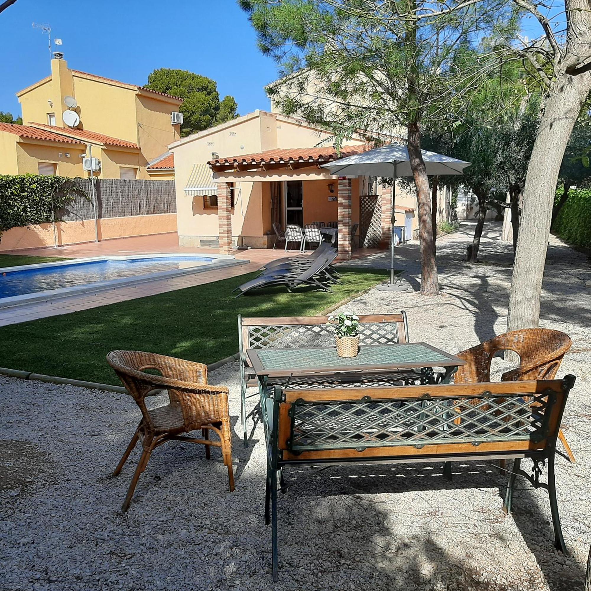 Villa Ame447 Con Piscina Privada 9x5m Y Jardin Vallado Les Tres Cales