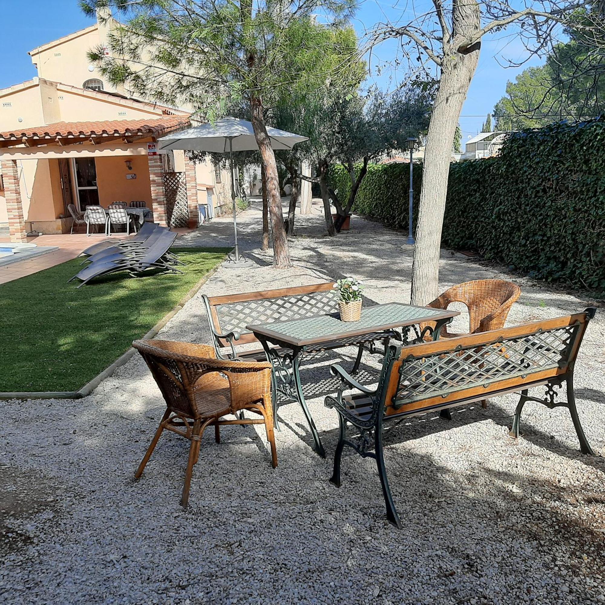 Villa Ame447 Con Piscina Privada 9x5m Y Jardin Vallado Les Tres Cales
