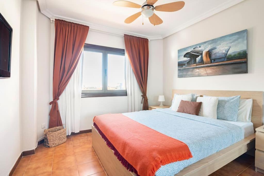 Royal Blue Terracotta Designer Golf Del Sur Apartment *