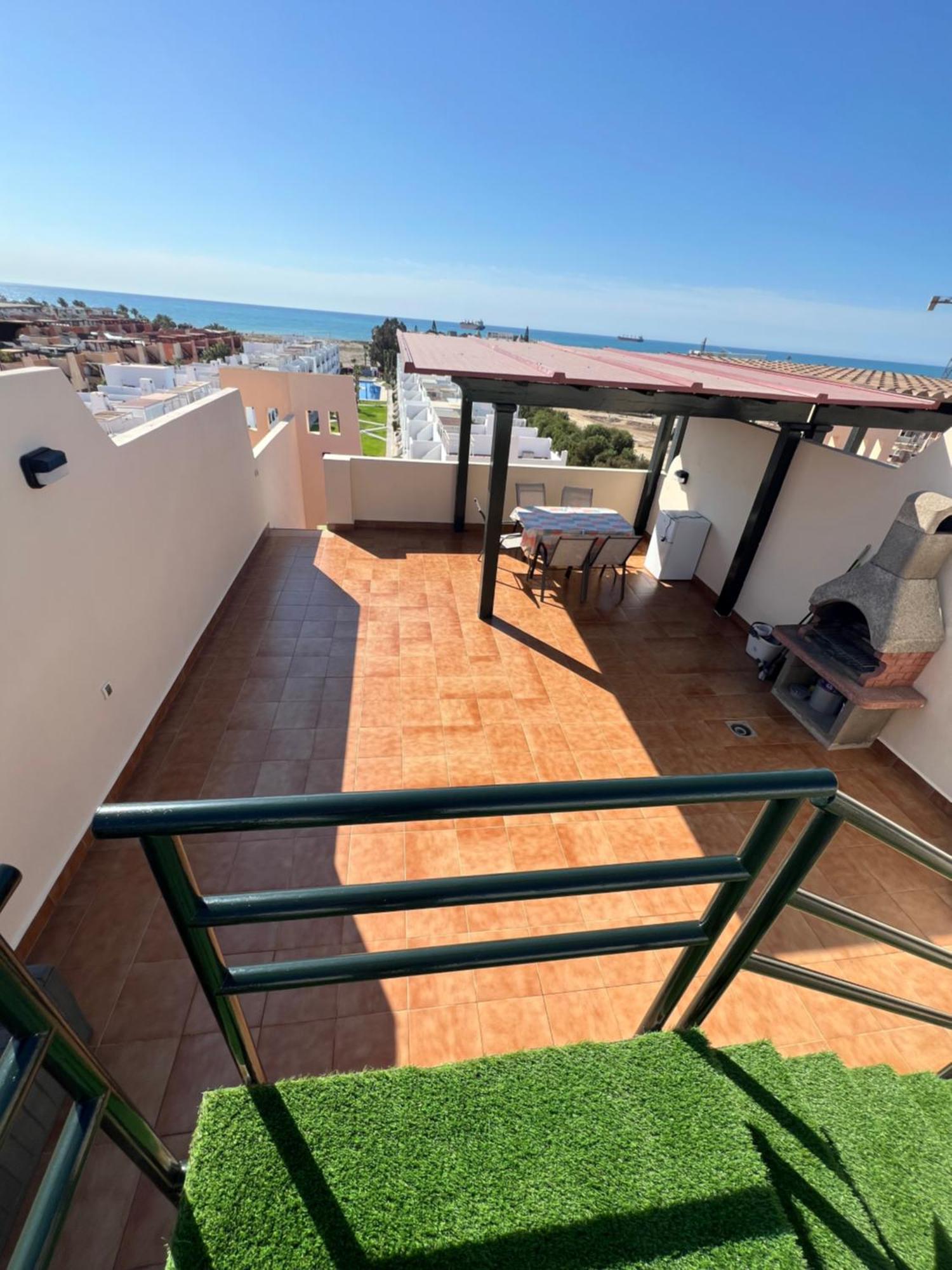 Apartamento Atico Con Vistas Al Mar Y Piscina Privada Vera
