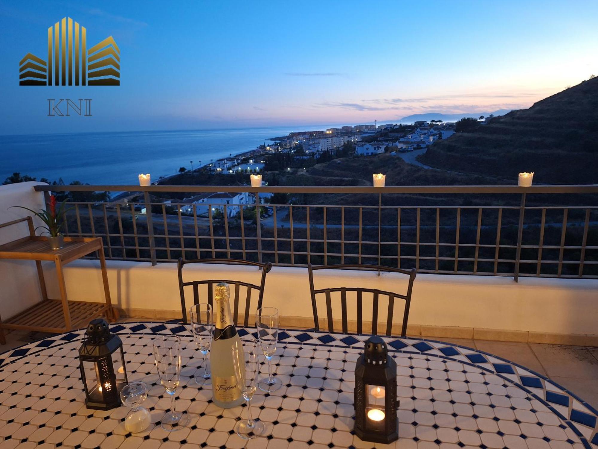 Exclusive Penthouse Privacy And Sea View In Vistamar Knitorrox Costa Torrox