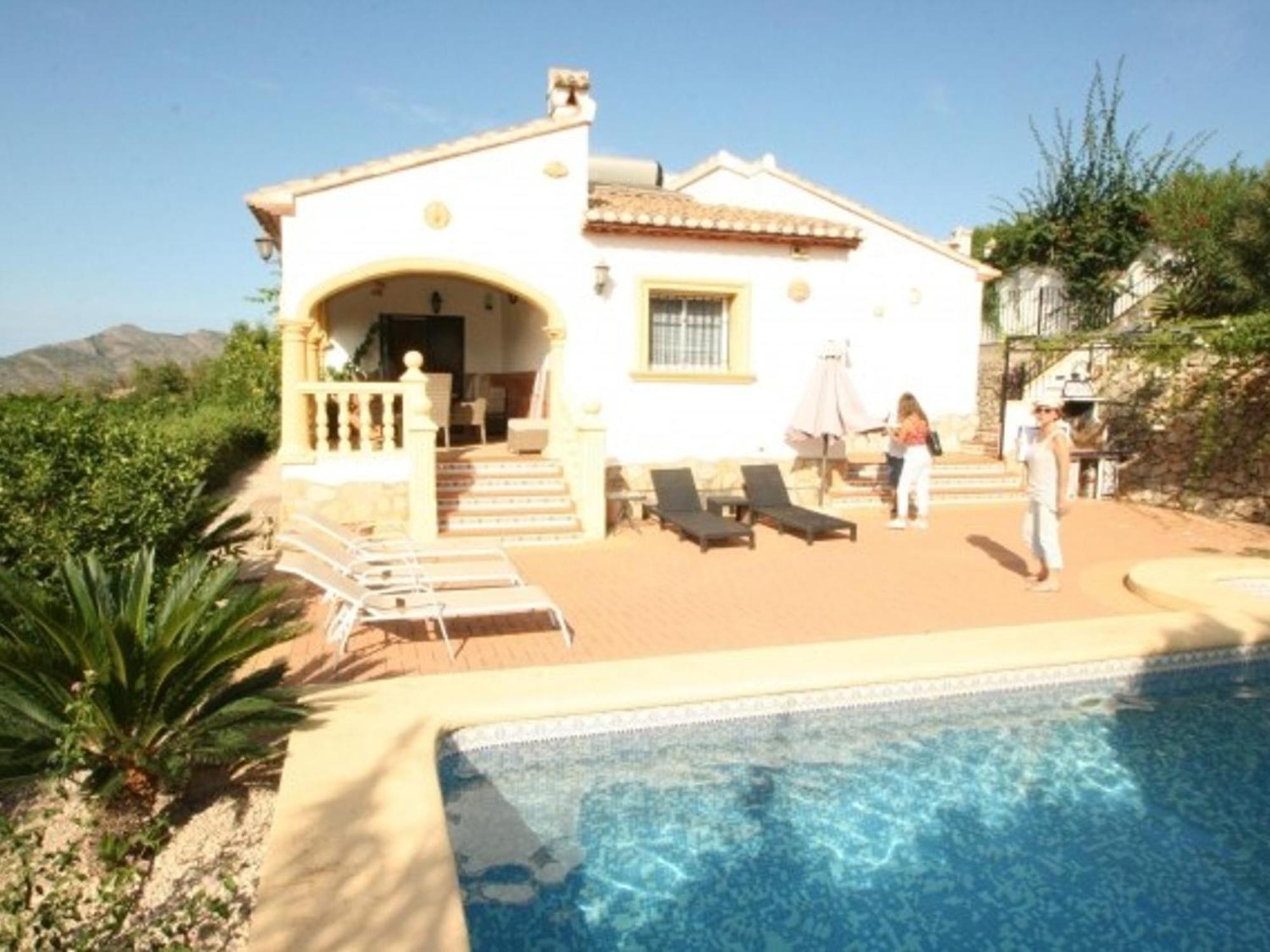 Encantadora En Orba Con Piscina Privada Y Aire Acondicionado 6 Personas - Hisp-10-3 *