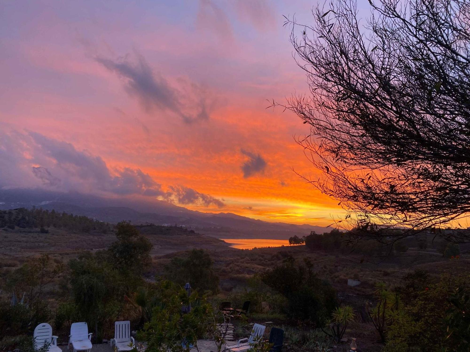 La Rustica En Vinuela, Piscina Privada