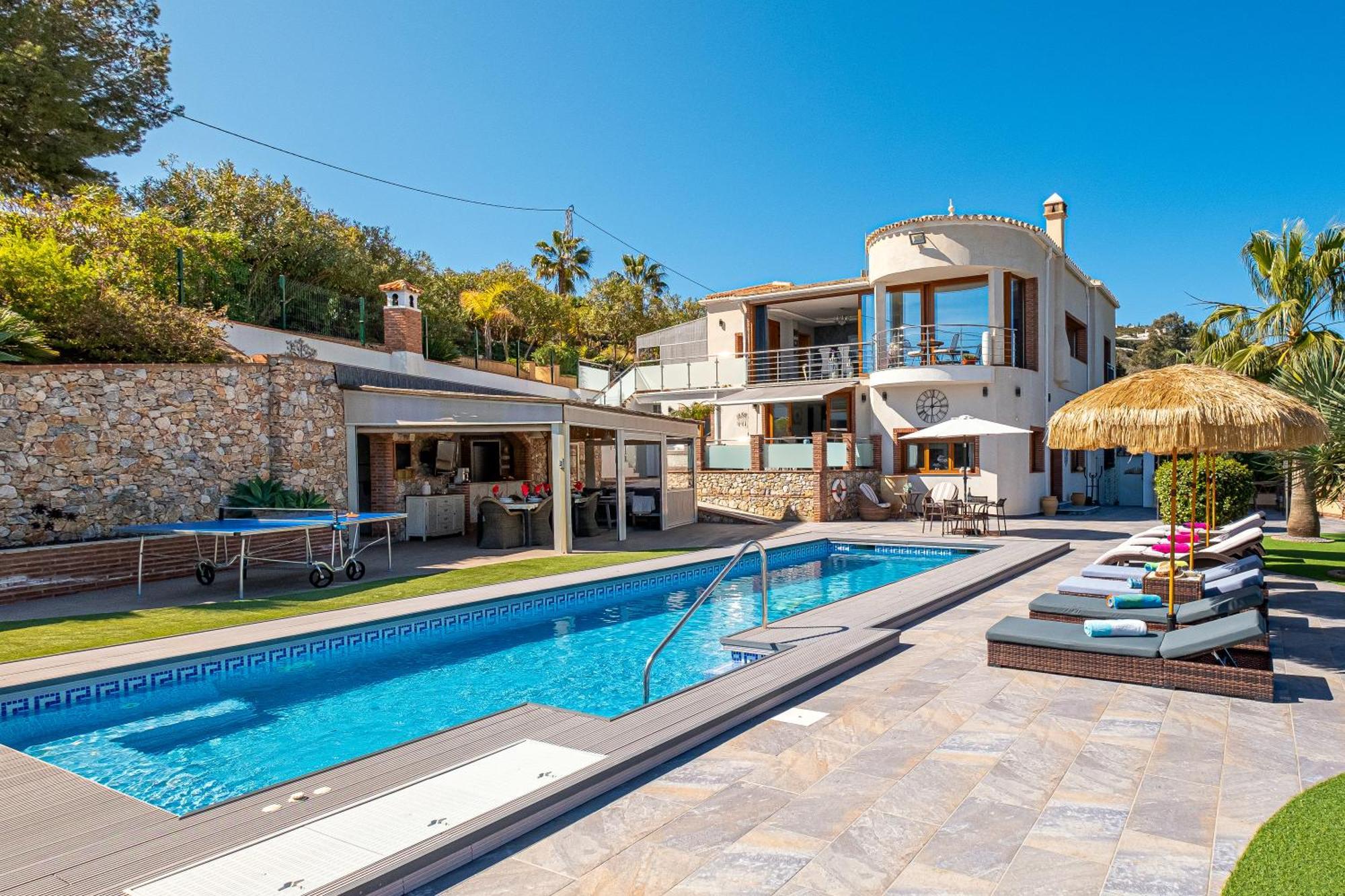 Villa Exceptional Costa Del Sol El Espuela For 8 Heated Pool Amazing Views & Quality Torrox