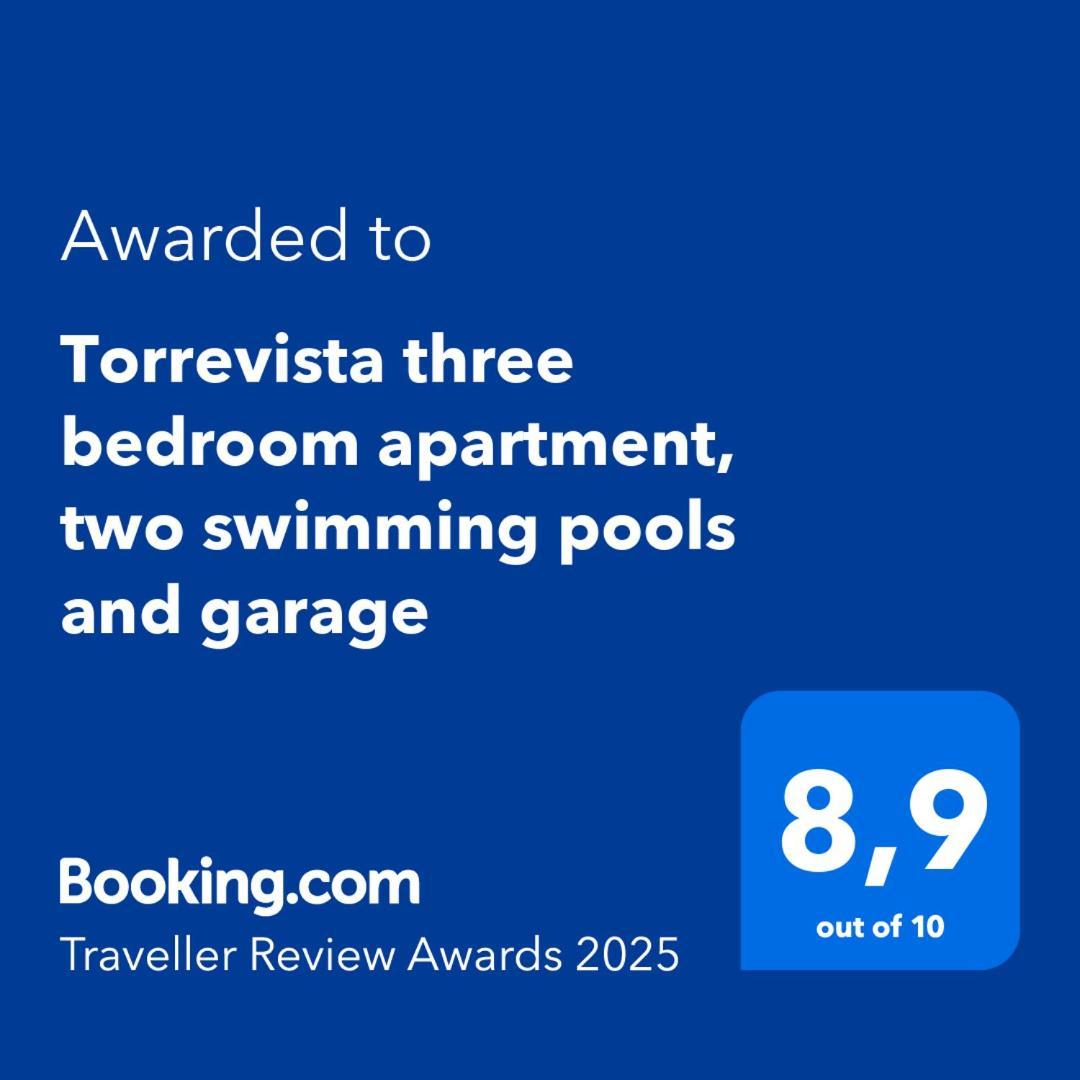 Apartamento Torrevista Three Bedroom Apartment, Two Swimming Pools And Garage *