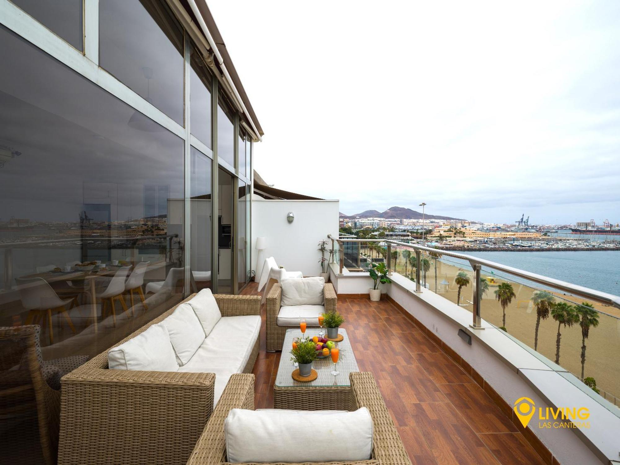 Living Canteras Homes - Penthouse Free Parking Apartment *