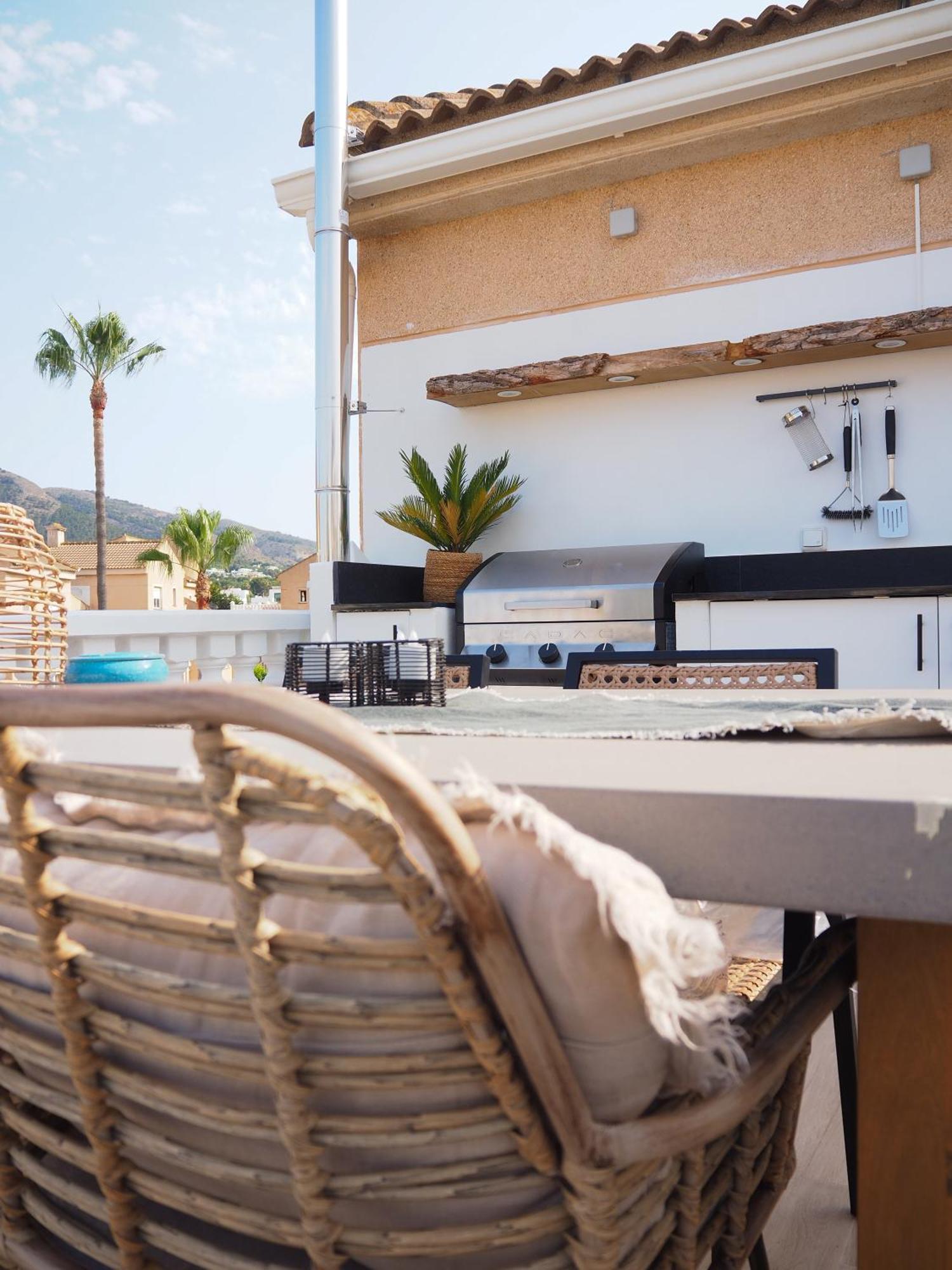 Casa Naru Albir, Duplex Met Ruim Terras En Buitenkeuken El Albir