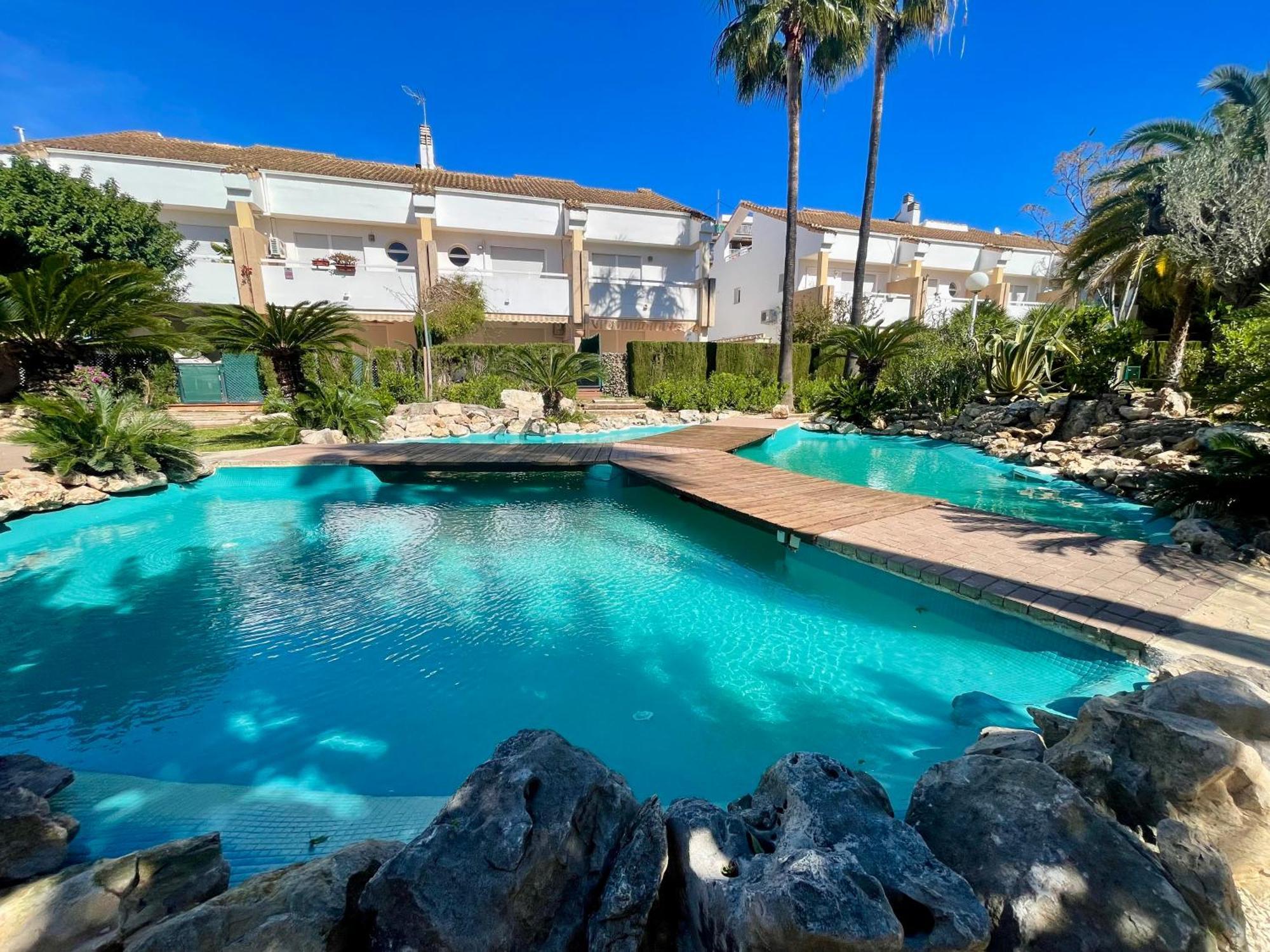 Apartamento The House Playa Del Arenal Javea - Pool And Garden Steps From The *
