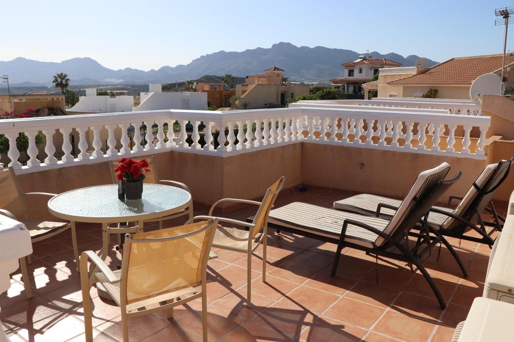 Athos, Mit Pool,dachterasse, Und Bergblick In San Juan De Terreros