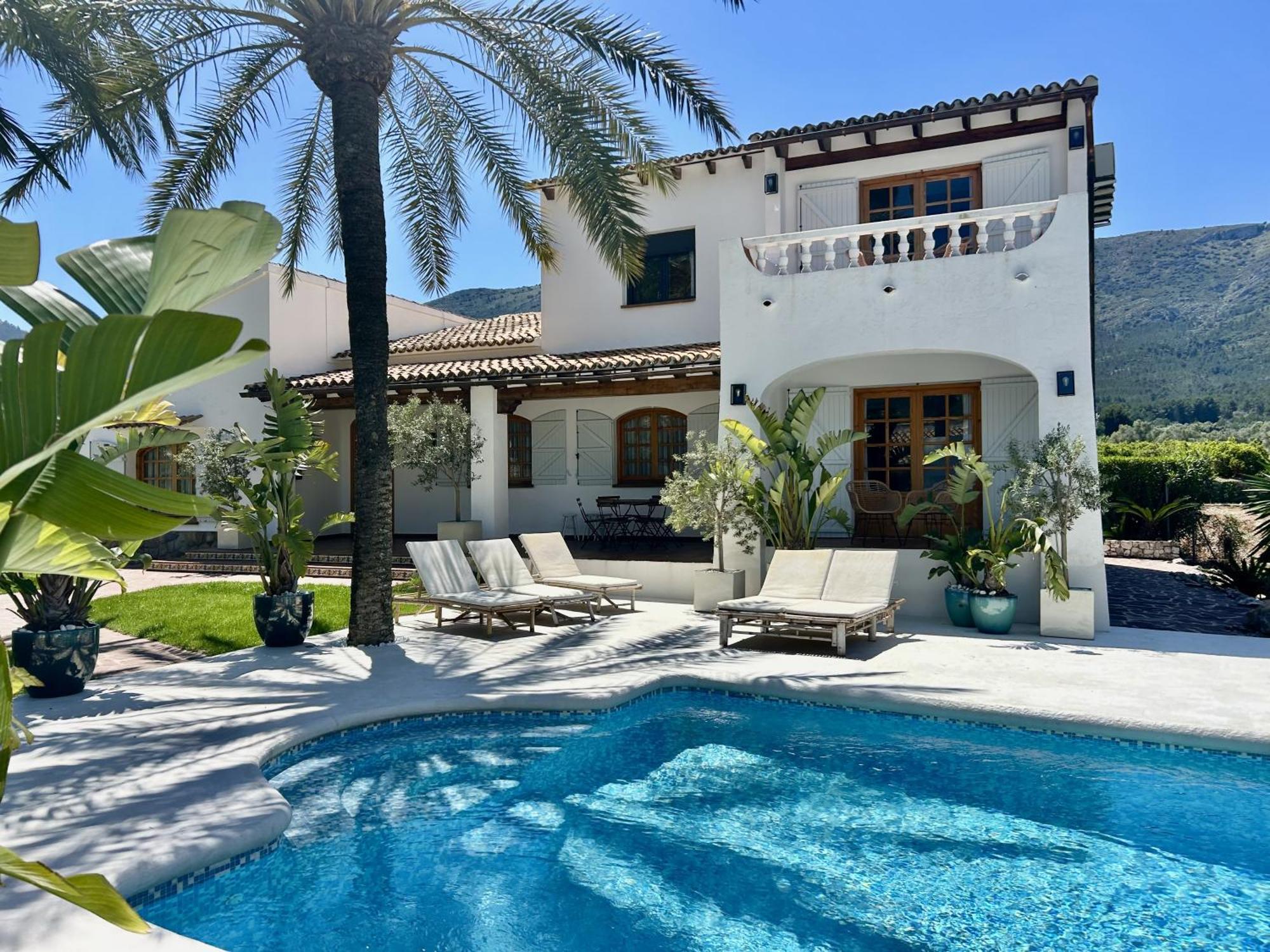 Villa Enri Y Casita Con Piscina Y Jacuzzi Parcent