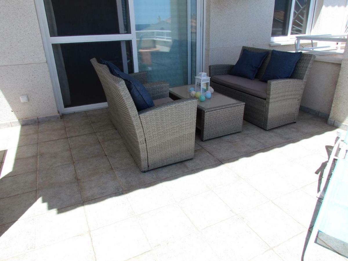 Front Line Penthouse In Apartment Altea