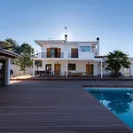 Villa Huerta 1 Manises, Jacuzzi, Sauna, Piscina