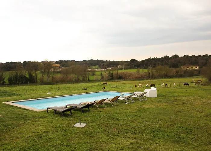 Mas Goy, casa rural con piscina