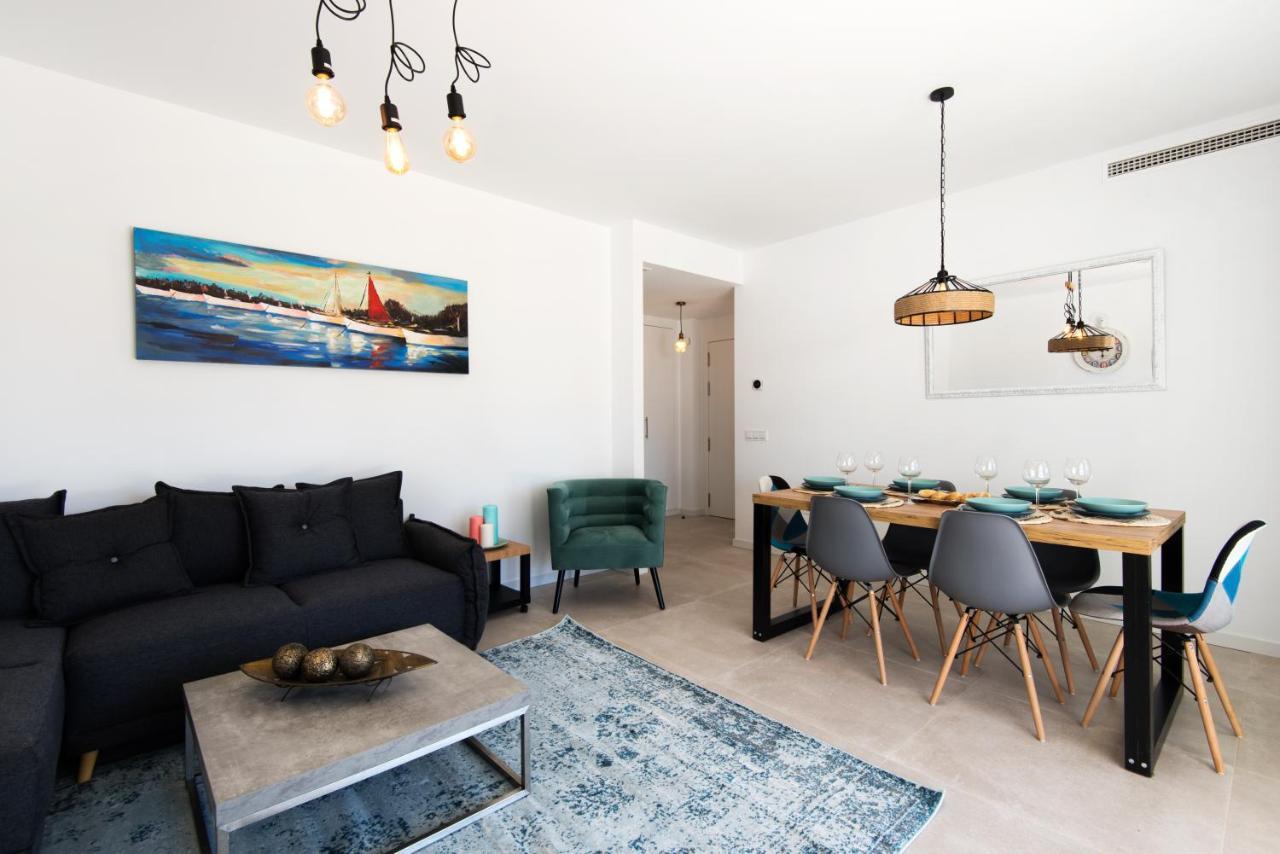 Lujoso Piso Con Jardin Privado A Dos Minutos Andando De La Playa Alamos Apartamento *