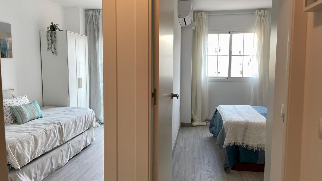 Moderno Piso A Pie De Playa 3 Malaga Apartamento