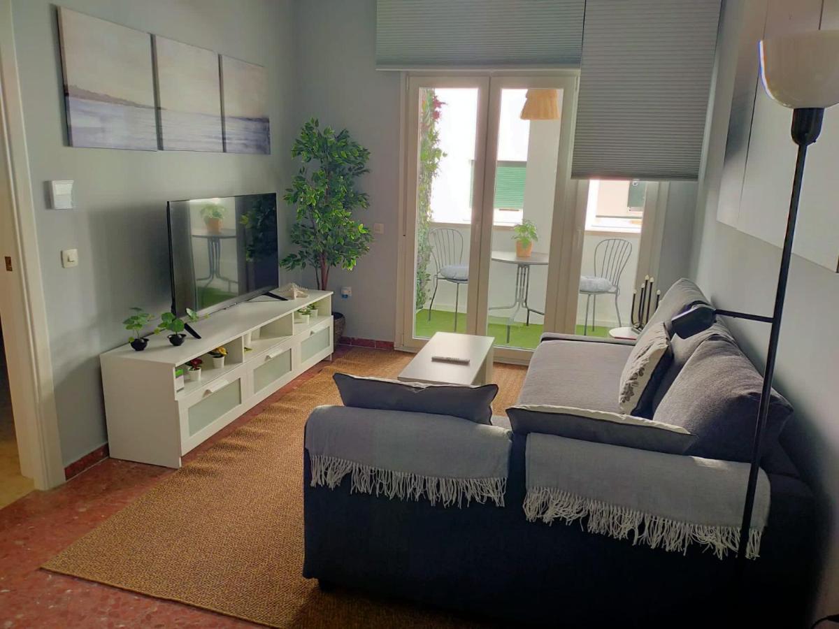 Premium Santa Maria: Tranquil Terrace With Air Conditioning Apartment El Puerto de Santa Maria