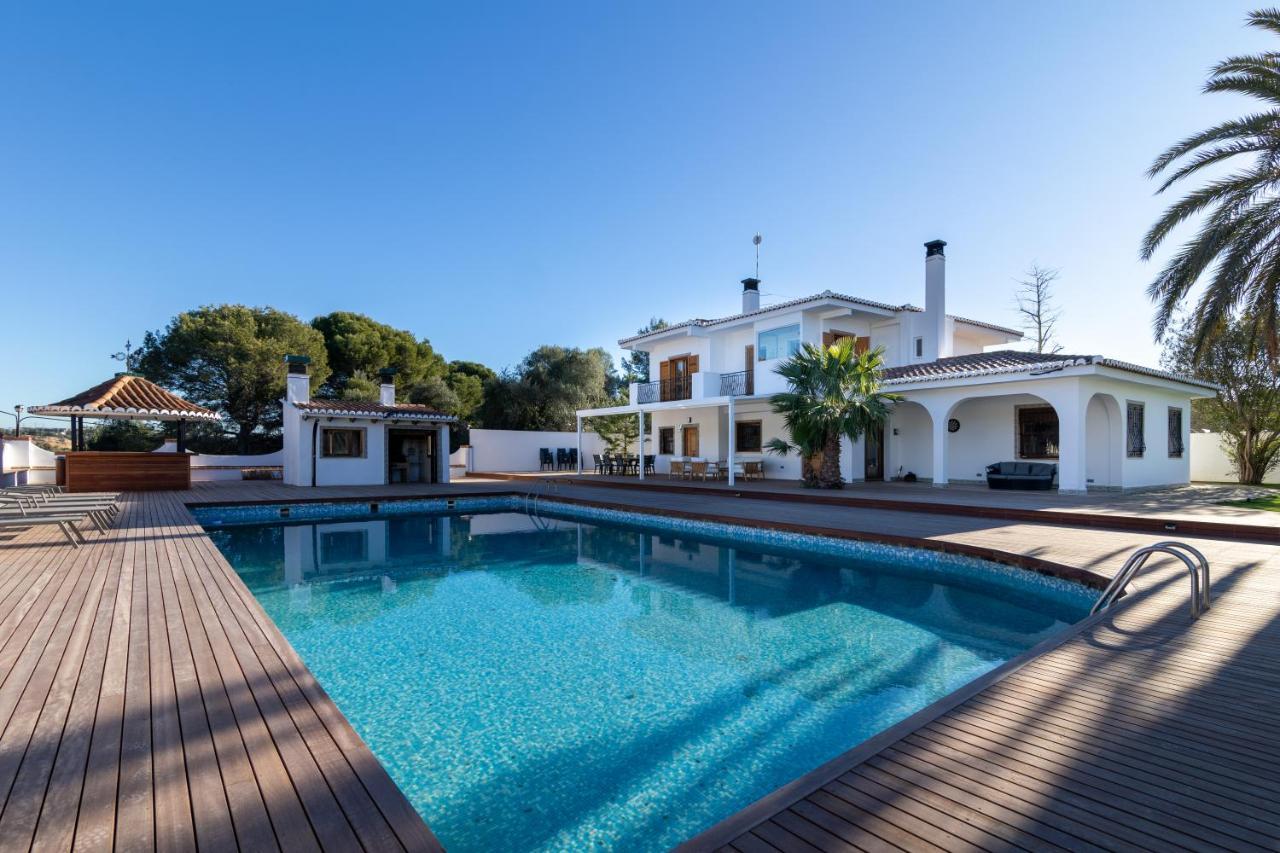 Huerta 1 Manises, Jacuzzi, Sauna, Piscina Villa