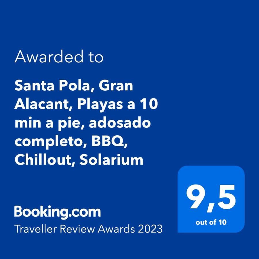 Holiday home Santa Pola, Gran Alacant, Playas Cerca, Adosado Completo, Chillout, Solarium