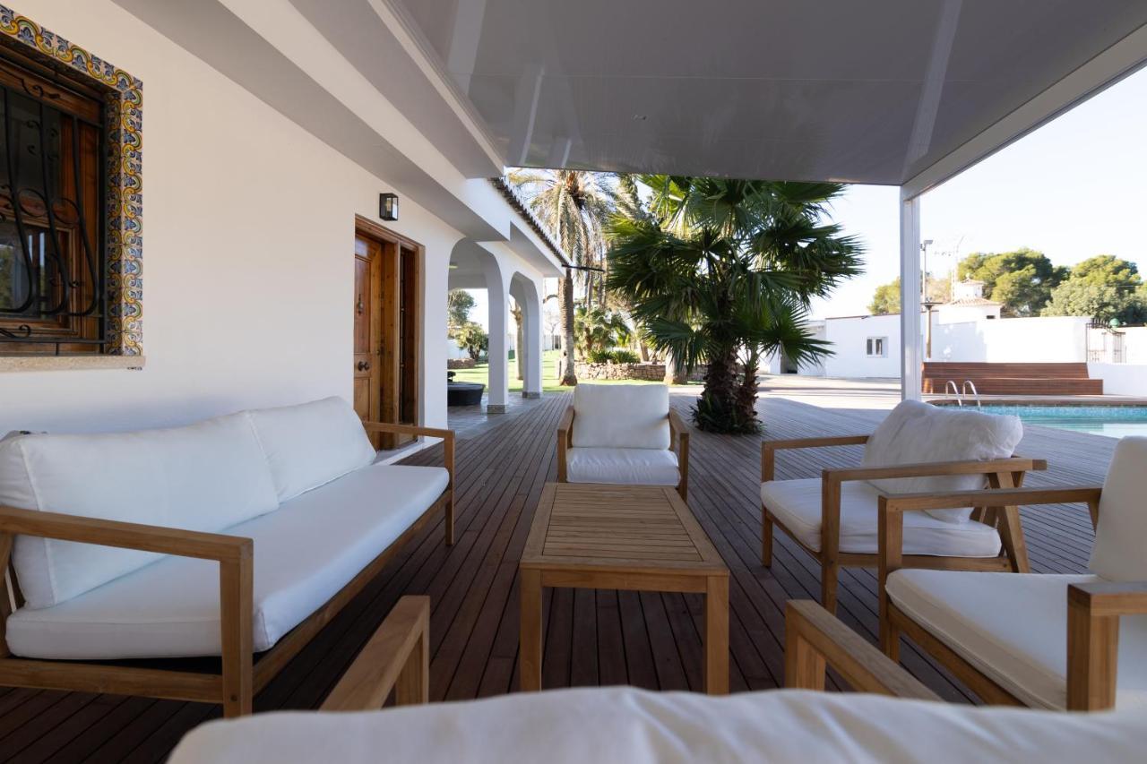Huerta 1 Manises, Jacuzzi, Sauna, Piscina Villa Manises